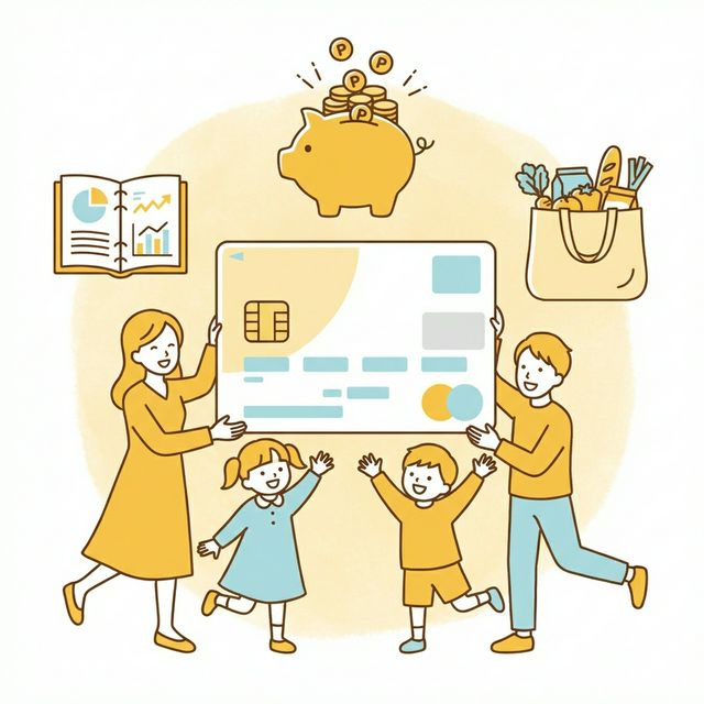 家族カードのメリットイメージ