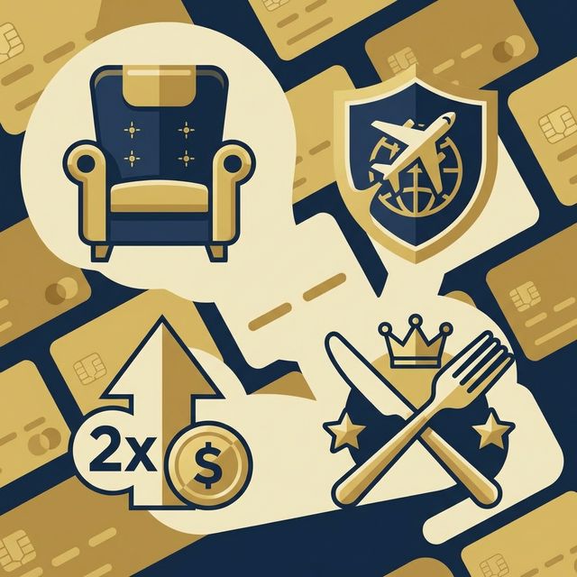 ゴールドカードの特典イメージ