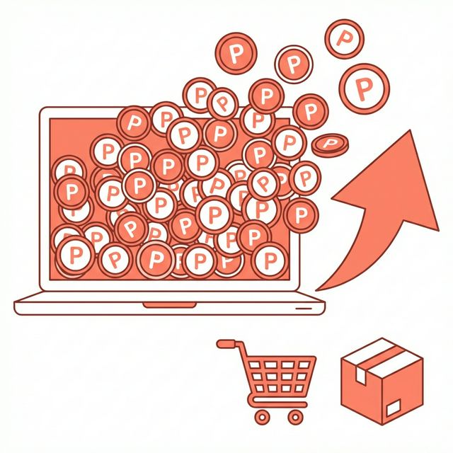 ネット通販のポイント倍増イメージ